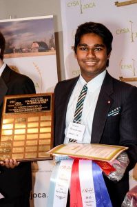 2015 Junior Champion Denesh Peramakumar